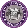 Official seal of Cochran, Georgia