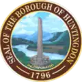 Official seal of Huntingdon, Pennsylvania