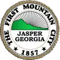 Official seal of Jasper, Georgia