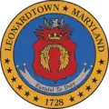 Official seal of Leonardtown, Maryland