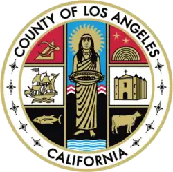 Seal of the County of Los Angeles (2014–2016)