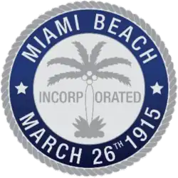Official seal of Miami Beach