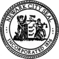Official seal of Newark, New Jersey