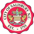 Official seal of Salisbury, North Carolina