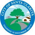 Official seal of Santa Clarita, California