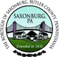 Official seal of Saxonburg, Pennsylvania