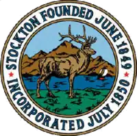 Official seal of Stockton