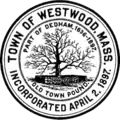 Official seal of Westwood, Massachusetts