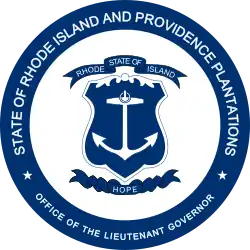 Seal of the lieutenant governor of Rhode Island