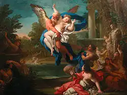 Boreas Abducting Oreithyia by Sebastiano Conca (18th century)