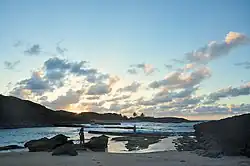 Secluded beach in Tierras Nuevas Poniente