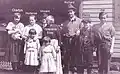 Young Richard, his parents, and his siblings (early 1900s)