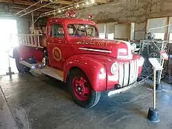 Sedona's Fire truck #1 a 1942 Ford-Maxim.