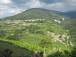 View from the nearby Faver