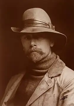 Edward S. Curtis, self-portrait, 1898