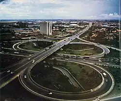 The Semanggi Interchange in 1976