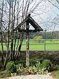 Wayside shrine at Mavelščica Creek