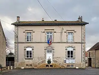The town hall in Sennevoy-le-Bas