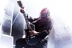 Rhythm guitarist Dinos Prassas