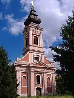 Serbian Orthodox church in Magyarcsanád
