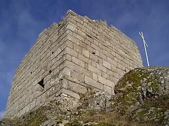 The remains of the Tower of Sermur