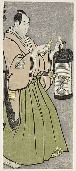 Ichikawa Omezō&nbsp;I as Tomita Hyōtarō