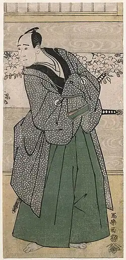 Sawamura Sōjūrō&nbsp;III as Satsuma Gengobei