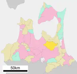 Location of Shichinohe