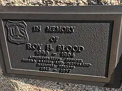 Roy H. Blood served as a forester for 40 years.