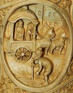 Siddhartha meets an old man