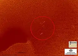 Side scan sonar, category 3 contact