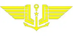 Arm insignia of personnel of Naval aviation