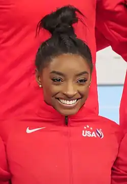 Simone Biles 2025, 2021, and 2017 (Finalist in 2019)