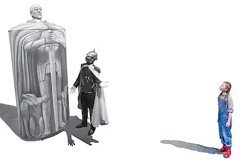 Emperor Willy the Second, Otto von Bismarck, Lily