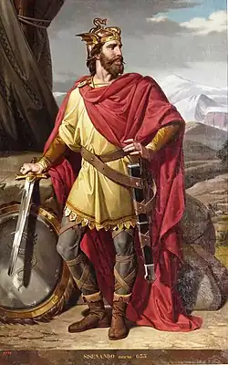 Sisenand, King of the Visigoths, 1856[8]