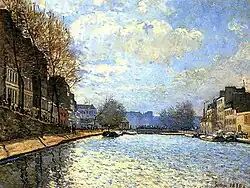 St. Martin Canal, 1870, Musée d'Orsay, Paris