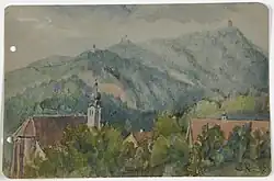 View From the Hill on Samobor