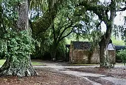 Slave cabin at Boone Hall Plantation, Mount Pleasant, South Carolina