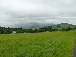 Landscape in Písečná