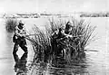 Slovak advanced scouting units crossing the river Mius, Ukrainian SSR, Soviet Union