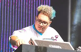 Slushii at the Mad Decent Block Party in 2016