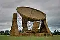 Sculpture of the Lovell Telescope