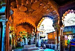 Tomb of Allauddin Khan known as "Sola Khumba"