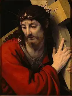 Christ carrying the cross, 1513, oil on panel, 45,5 x 34&nbsp;cm, Nantes, Musée des Beaux-Arts