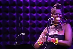 Somi live at the Public Theater in New York, 2016