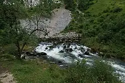 source of the Saine at Foncine-le-Haut