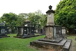 South Park street Cemetery in Park street