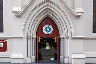 The north transept entrance