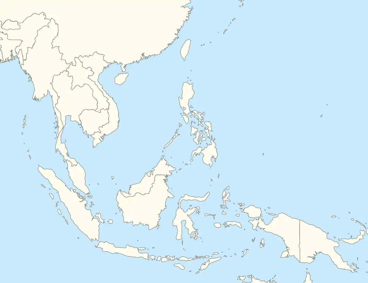Sulu Sea is located in Southeast Asia