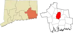 Norwich's location within the Southeastern Connecticut Planning Region and the state of Connecticut